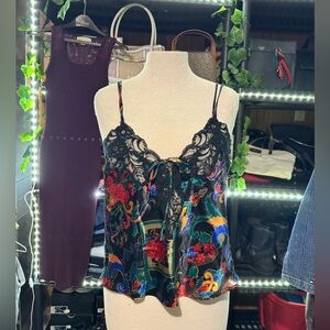 Vintage Victoria’s Secret Gold Label Silky Satin Cami Slip Dress